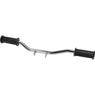voetsteunbeugel + rubber (made in EU) mod517/mod529 chroom