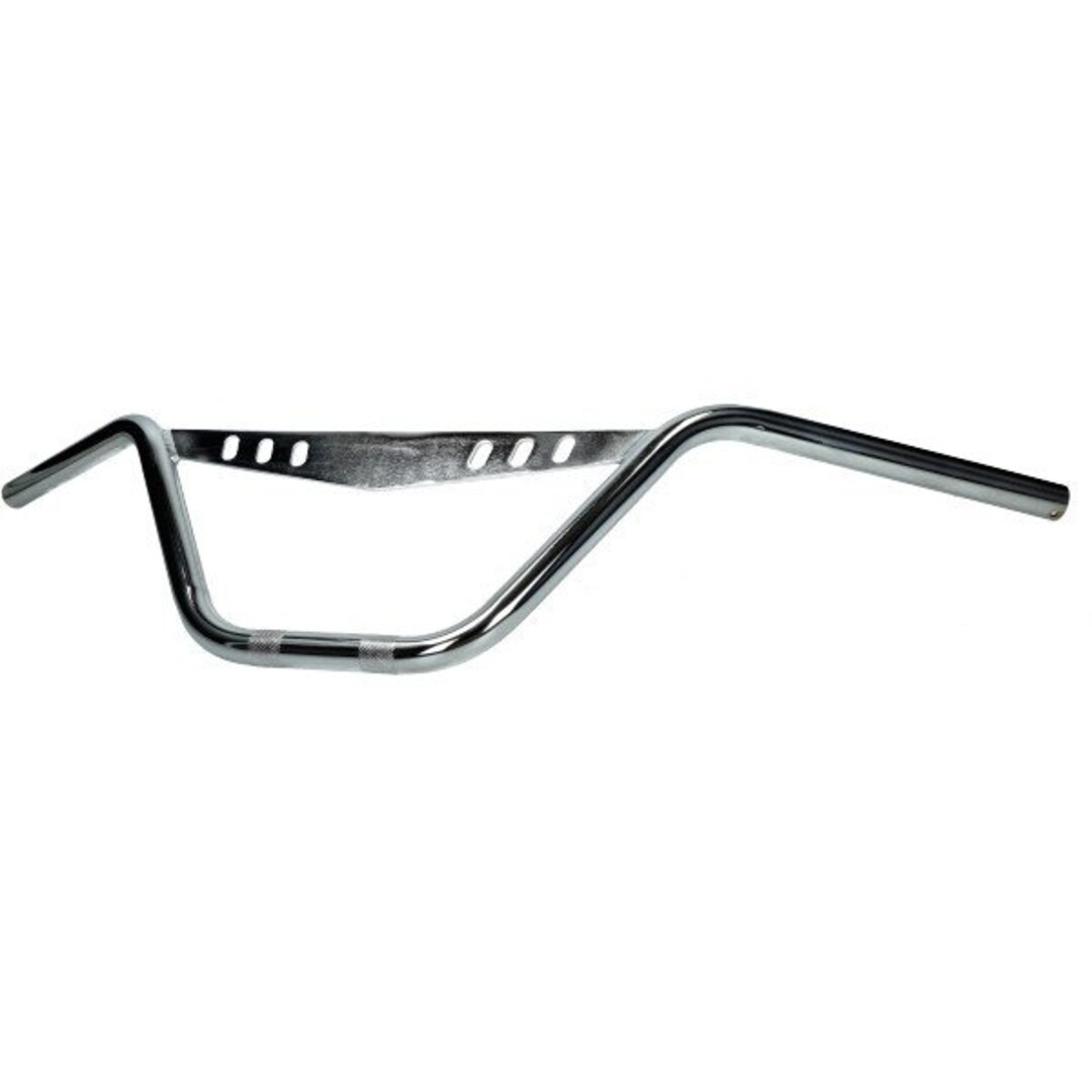 stuur 6 gaten/recht kreid/zun chroom z100-13-106