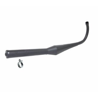Zündapp  uitlaat cpl race (made in EU) EVO-1 zundapp 36mm zwart bullet