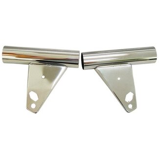 Zündapp  koplampoorset zund nt mod. 529/530 chroom