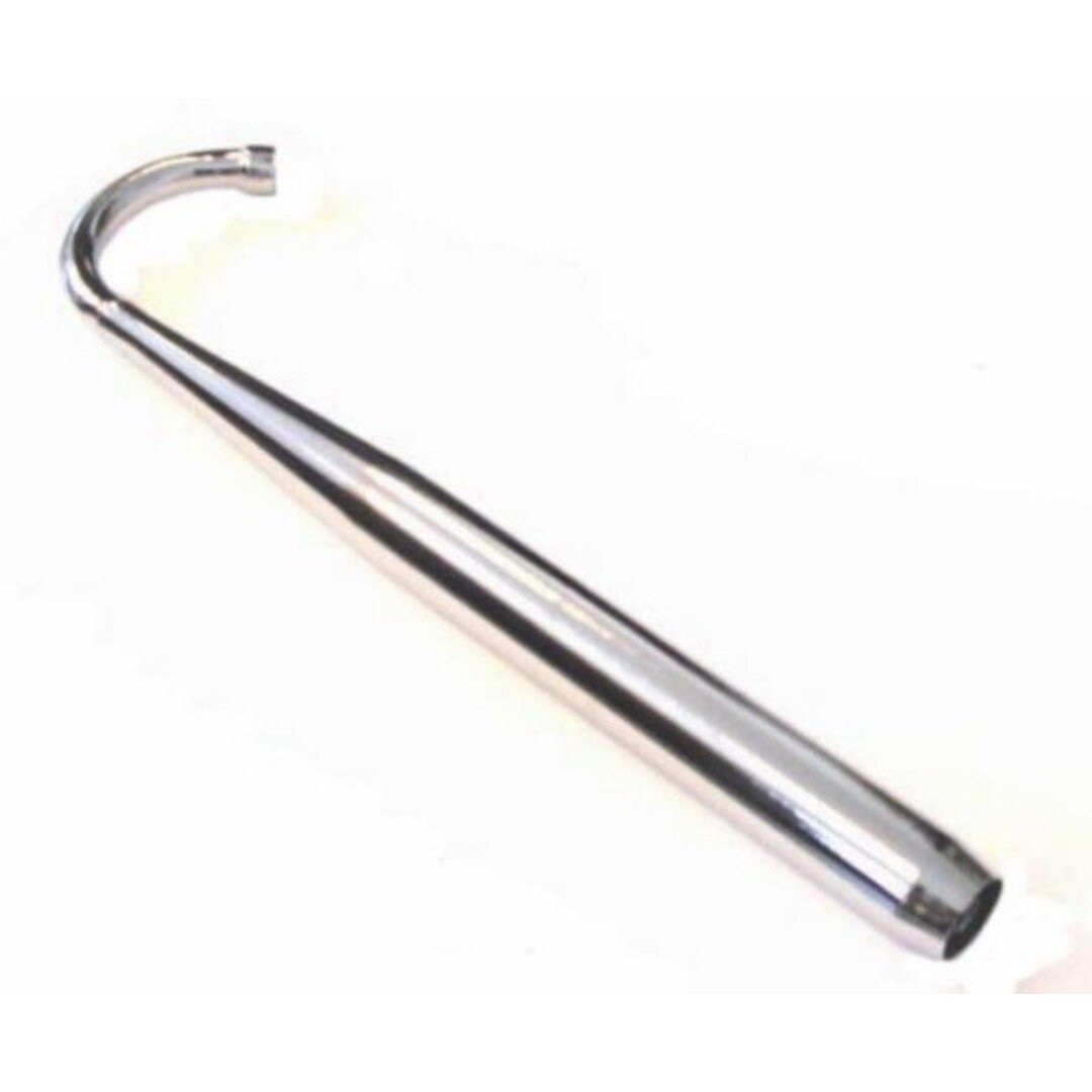 Zündapp  uitlaat cpl open zundapp 36/32mm chroom