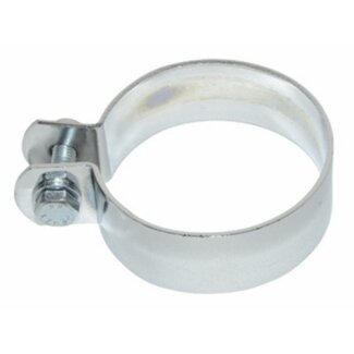 uitlaatklem (made in EU) zundapp 70mm chroom achter