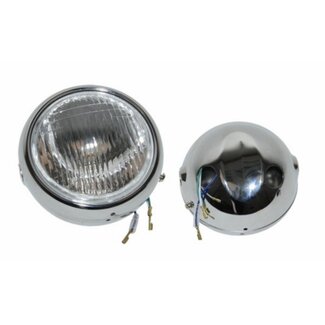Yamaha koplamp rond compleet fs1 chroom