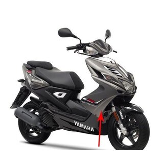 voorscherm onder aerox 2013 grijs mat orig 1phf835j01p0