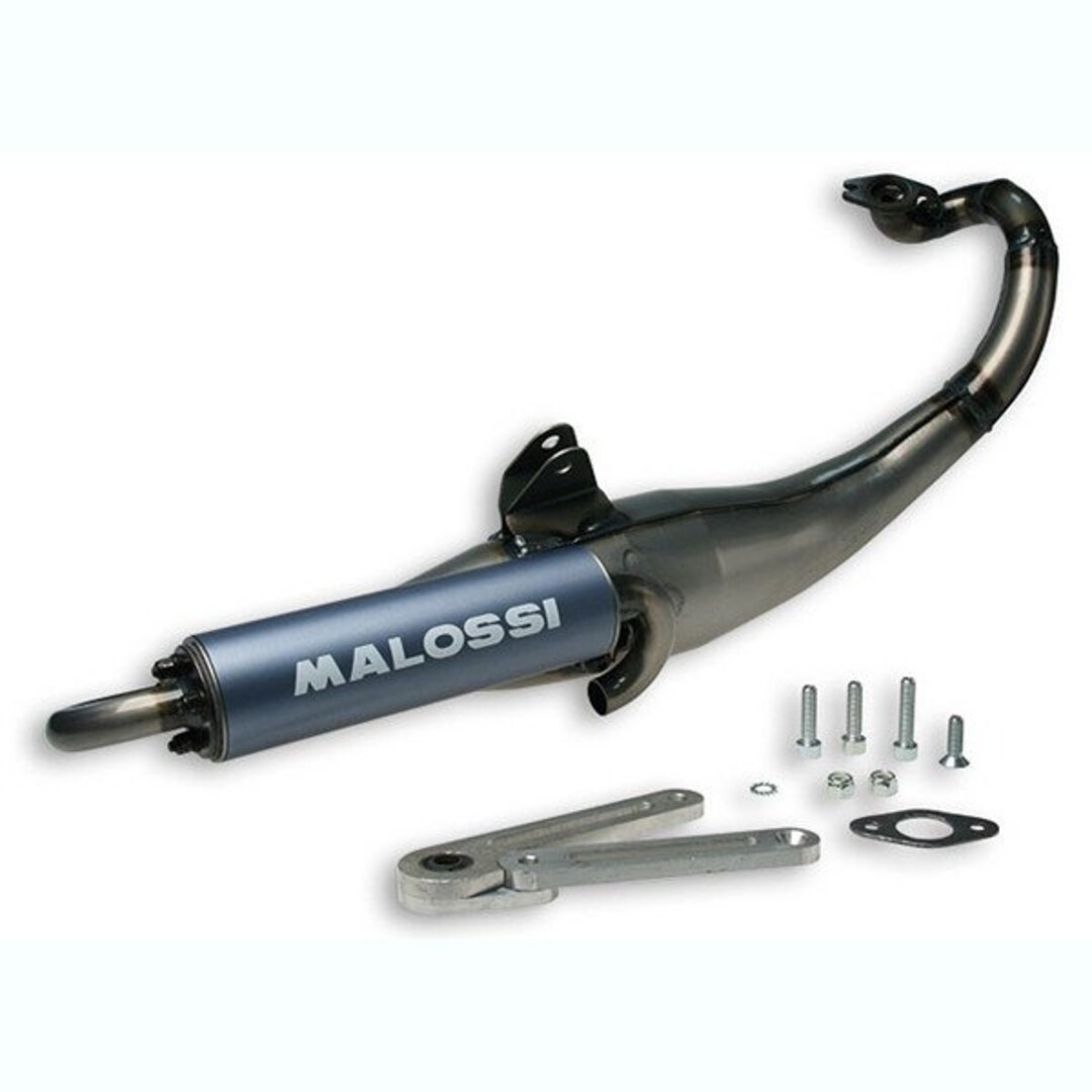 Malossi uitlaat cpl Flip minarelli hor blank malossi 3216691