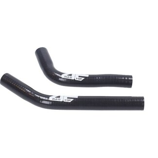 Yamaha radiateurslang set dt50lc/yamaha zwart 2-delig