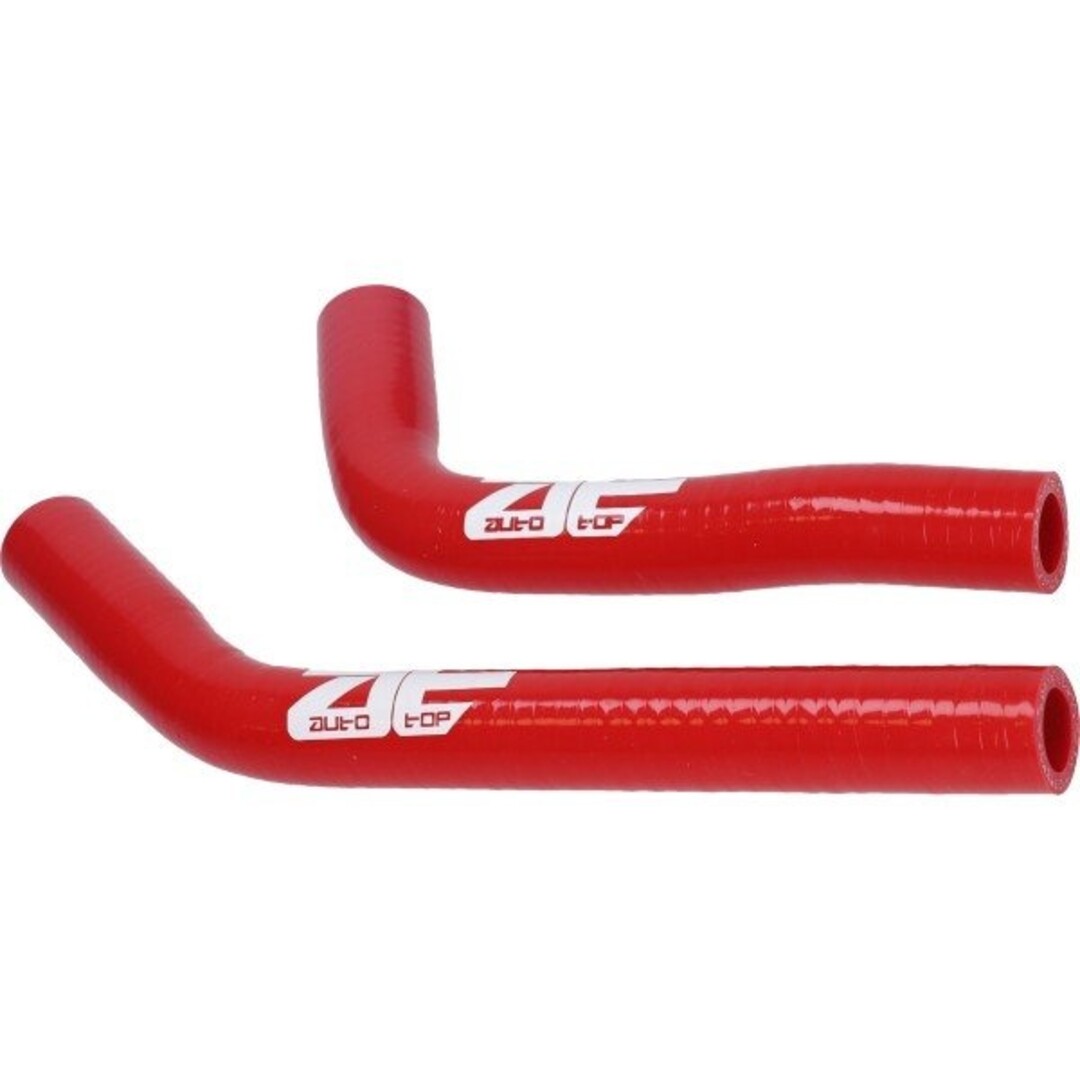 Yamaha radiateurslang set dt50lc/yamaha rood 2-delig