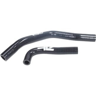 Yamaha radiateurslang set dtr 125/yamaha zwart 2-delig