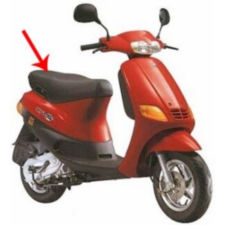 buddyseat compleet zip rst/zip sp zwart piag orig 560411