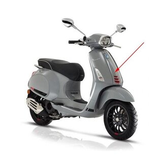 Vespa voorscherm midden nardo sprint 4t (euro4) grijs lucido 715/C piag orig 1b005209000ht