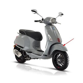voorspatbord nardo sprint 4t (euro4) grijs lucido 715/C piag orig 1b00664600ht