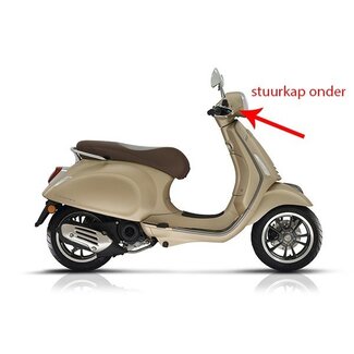 stuurkap primavera matt beige 516/A onder piag orig 1b005469000q9