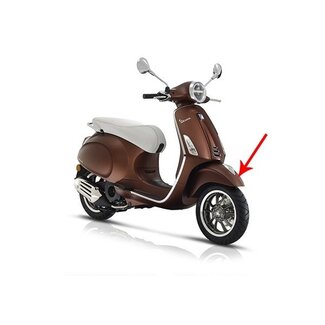 Voorspatbord Vespa Primavera mat bruin origineel