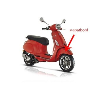 voorspatbord primavera mat rood 896/a piag orig 1b006643000s8