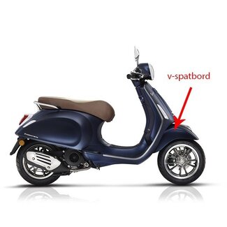 voorspatbord primavera mat blauw 288/a piag orig 1b006643000dy