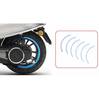 Piaggio stickerset achterwiel elettrica/primav/sprin blauw piag orig 2h002850000a1