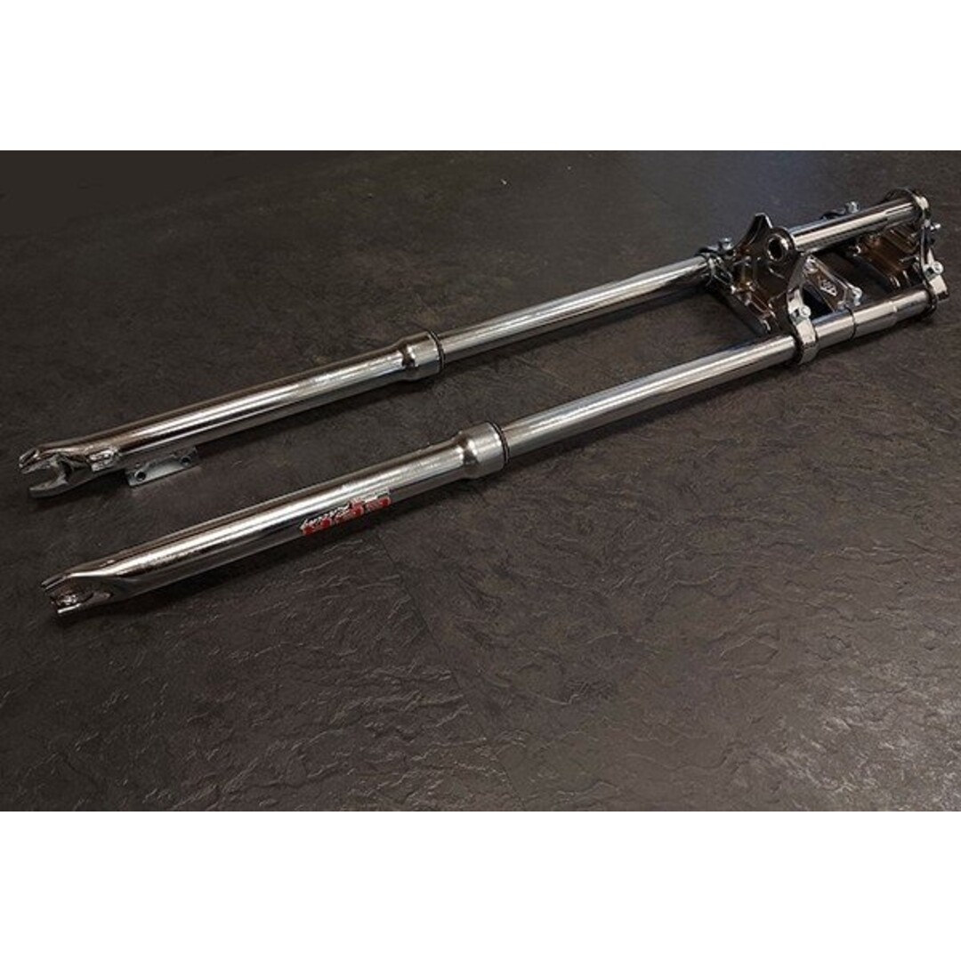 voorvork extra lang compleet maxi 710mm chroom ebr