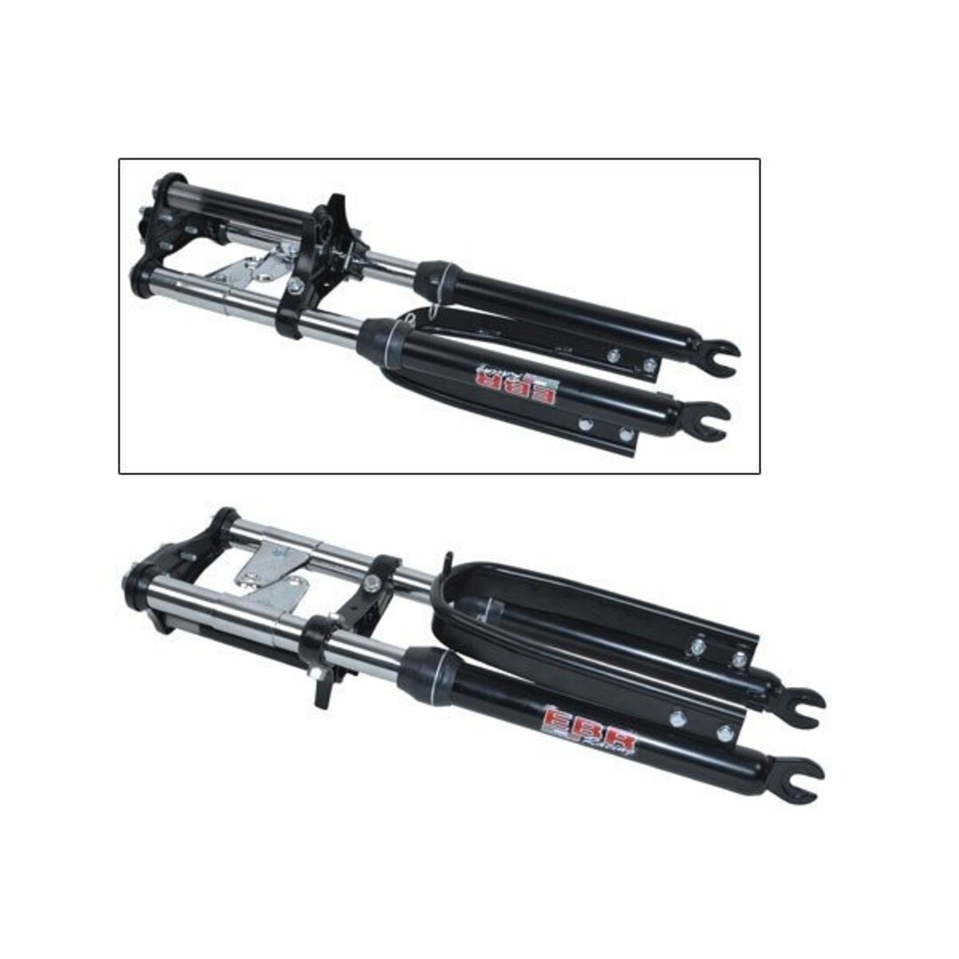 voorvork kort breed versterkt + stabilisator compleet maxi zwart ebr 445