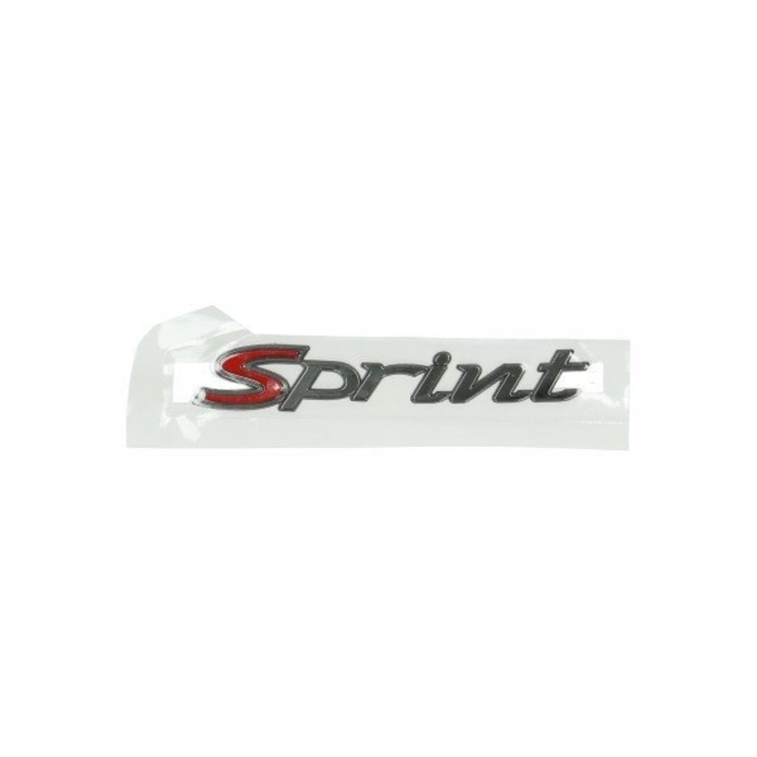 sticker piaggio woord [sprint] zijscherm smoke piag orig 2h000927