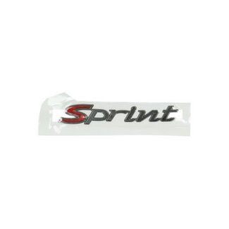 sticker piaggio woord [sprint] zijscherm smoke piag orig 2h000927