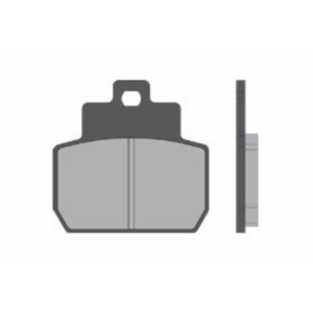 Malossi remblokset heng tong bev500/dna/gts250/gts300/mp3-250/run180/run200vxr achter malossi 6216418bb