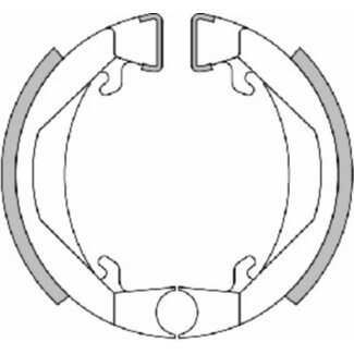 remsegmentset 80x18mm 103/103spx/cam/maxi/px voor/achter polini 176.1241