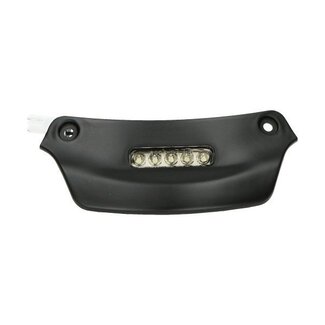 Piaggio verlichting kentekenplaat led compleet primav/sprin zwart mat