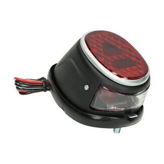 achterlicht ot compleet +rubber maxi/ms50/mv50 zwart