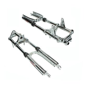 voorvork lang breed + versterkte stabilisator compleet maxi chroom ebr