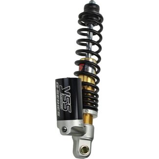 schokbreker voorvork gastank comfort prim125/primav4t/sprin/sprint125 280mm zwart yss