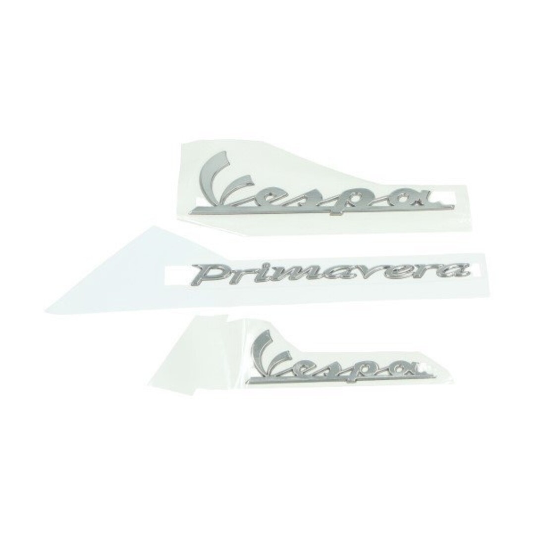 stickerset vespa primavera chroom 3-delig