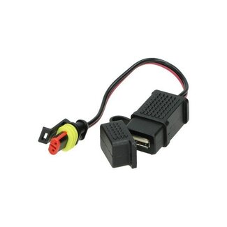 aansluiting USB 12v aprilia/gts/gts all/gts125/gts250/gts300/mp3/primav/sprin piag orig 1d002753