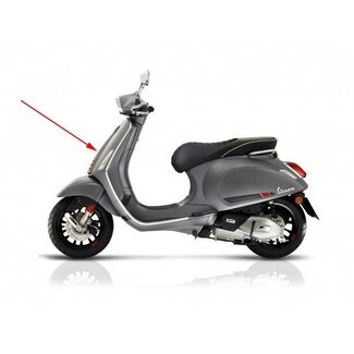 Vespa voorscherm midden sprint sport grijs titanio 707/C piag orig 1b000203000hq