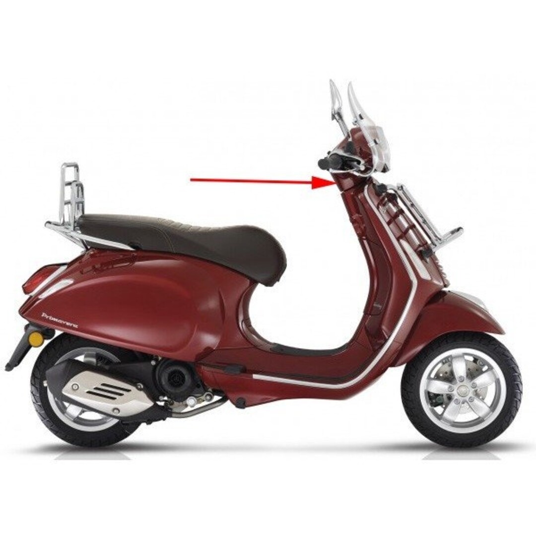stuurkap primavera touring rood metallic 880/a onder piag orig 67364700yr5