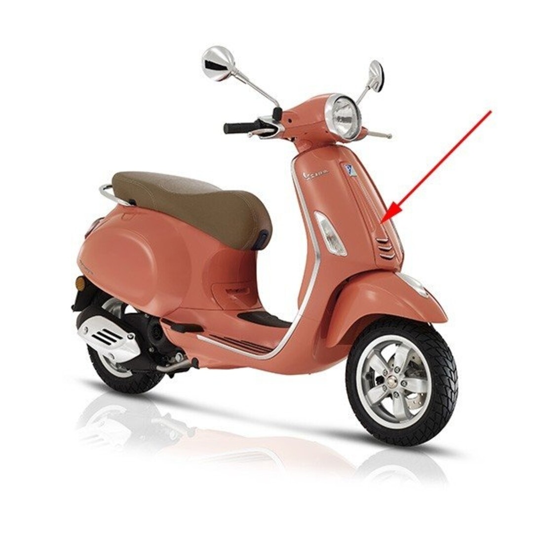 Vespa voorscherm primavera roze 889/a midden piag orig 1b000203000t9