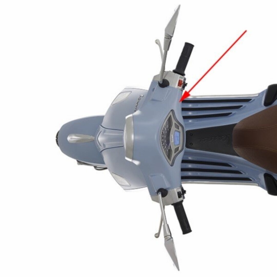 stuurkap primavera blauw 279/a onder piag orig 67364700t8