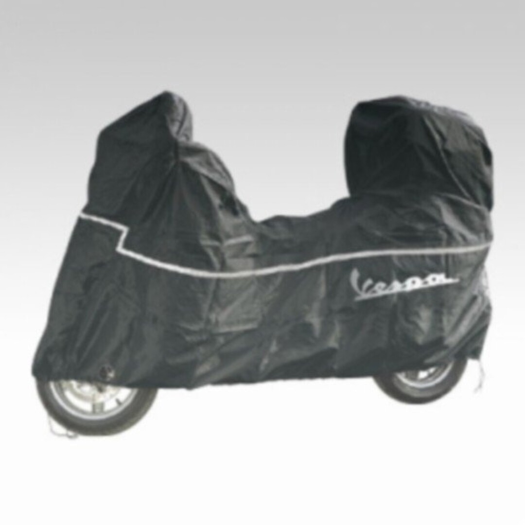 beschermhoes + windscherm/koffer groot et2-4/lxv/primav/sprin/vespa lx zwart piag orig 605291m002