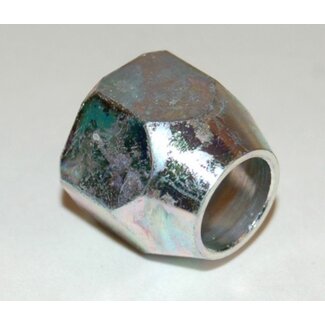 Vespa moer adapter spiegel vespa lx/vespa S zilver piag orig 654149