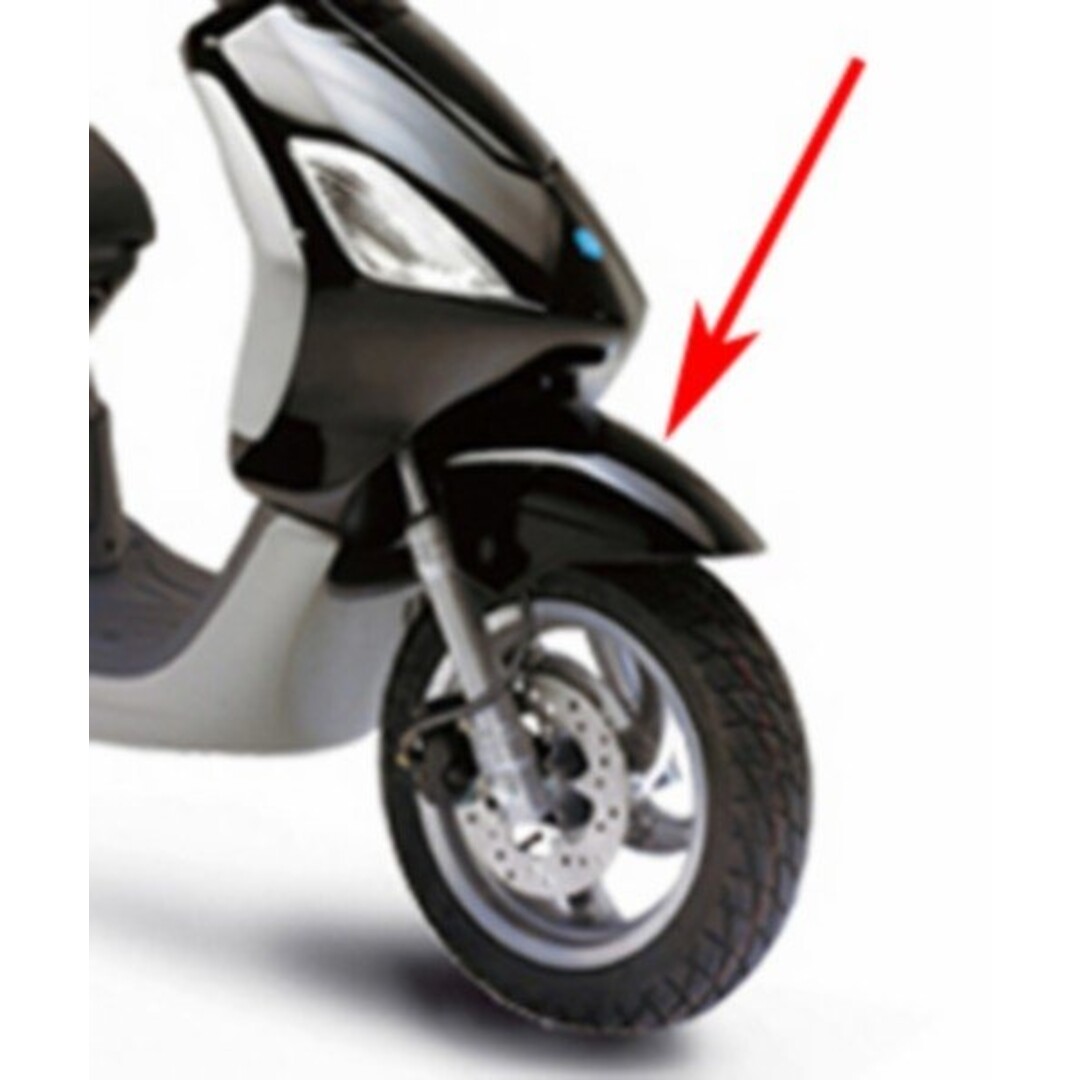 voorspatbord fly zwart lucido 94 piag orig 6002930090