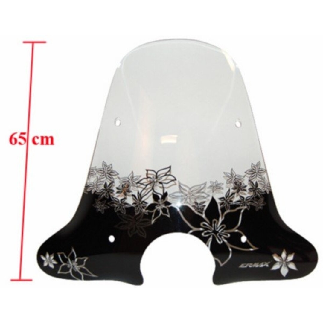 windscherm + bev. set hoog bloem vespa lx/vespa S helder ermax=op=op