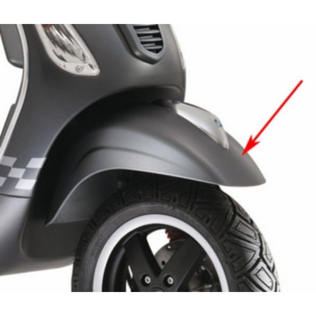 voorspatbord vespa S grijs titanio 742/B piag orig 66653060ez