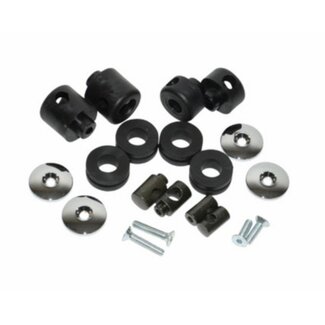 windscherm dopset vespa lx/vespa S chroom piag orig 494597