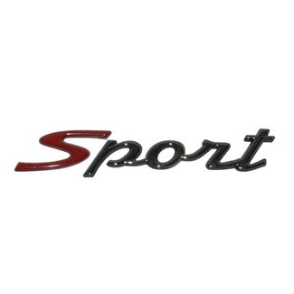 sticker piaggio woord [sport] beenschild vespa S 4t-2v sport 7cm piag orig 673279