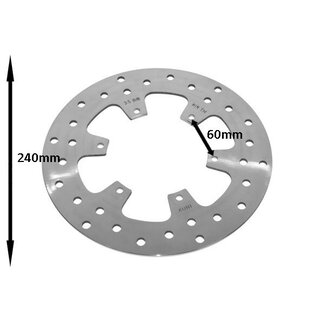 remschijf mp3 240mm voor piag orig 649226