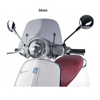 windscherm + bev. set + bev. set primavera 34cm smoke piag orig 1b000909