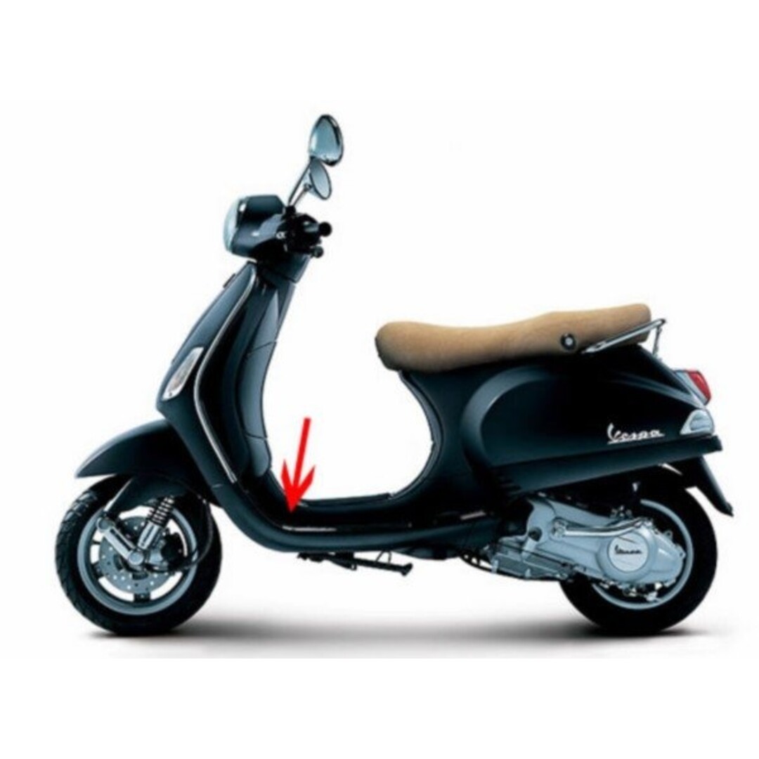 treeplank vespa lx zwart grafite 79/a
