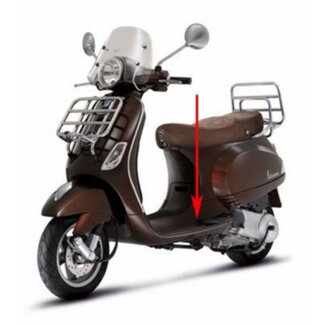 treeplank vespa lx bruin marrone 112/a
