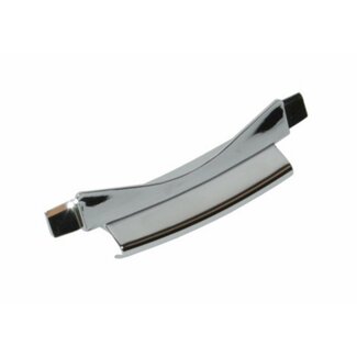 sierstrip midden voorscherm primav/sprin chroom boven piag orig 674145