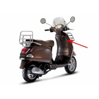 beenschild vespa lx bruin marrone 112/a
