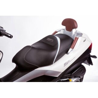 buddyseat comfort mp3 zwart/blauw shad